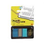 Post-it Banderitas Index 680-2 Azul Brillante